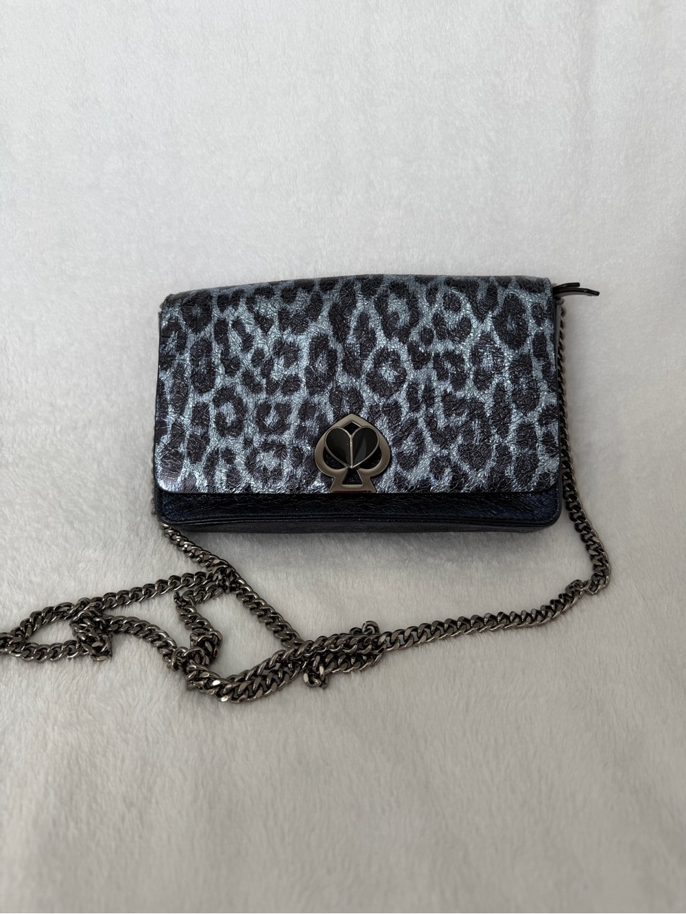 Kate Spade Metallic Leopard Sample Crossbody